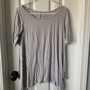 striped soft and sexy short sleeve